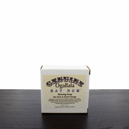 Product image 0 for Ogallala Bay Rum and Orange Shaving Soap